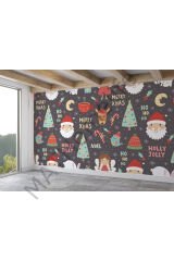Yılbaşı Christmas Temalı Duvar Kağıdı Poster-5713