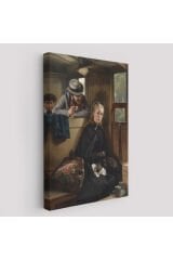 Berthold Woltzeien'in Taciz Eden Adam Tablosu-6365