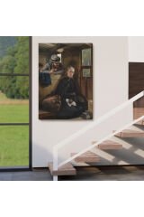 Berthold Woltzeien'in Taciz Eden Adam Tablosu-6365