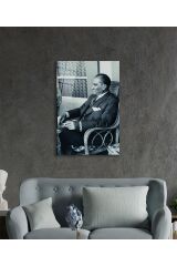Atatürk Portresi Cam Tablo, Ev Ve Ofis Duvar Dekoru,