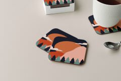 Dekoratif Bardak Altlığı Minimal Desen 199