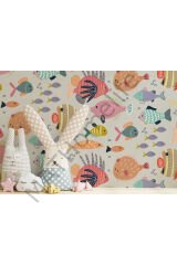 Renkli Balıklar Duvar Kağıdı-5731