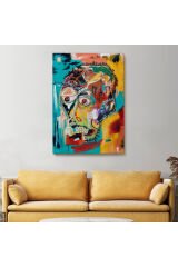 Jean Michel Basquiat, İsimsiz Kafatası 1981 Kanvas Tablosu-4977