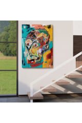 Jean Michel Basquiat, İsimsiz Kafatası 1981 Kanvas Tablosu-4977
