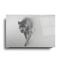 Leopar Cam Tablo Özel Tasarım Ofis, Mutfak Çocuk Odası, Salon Dekorasyon
